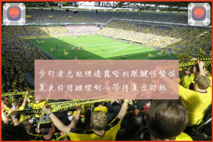 步行者总经理透露哈利跟腱伤势恢复良好将继续耐心等待复出时机